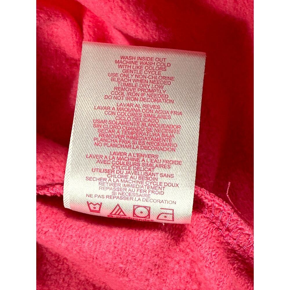 Hello Kitty Rhinestone Pink Girls Long Sleeve T-Shirt size 10 - Picture 6 of 7
